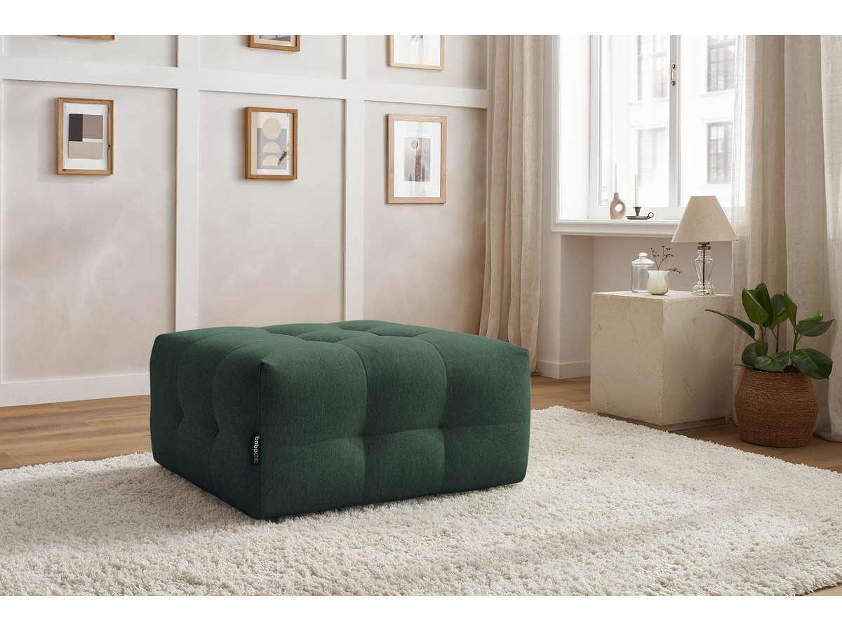 Pouf pour canapé modulable KLEBER vert