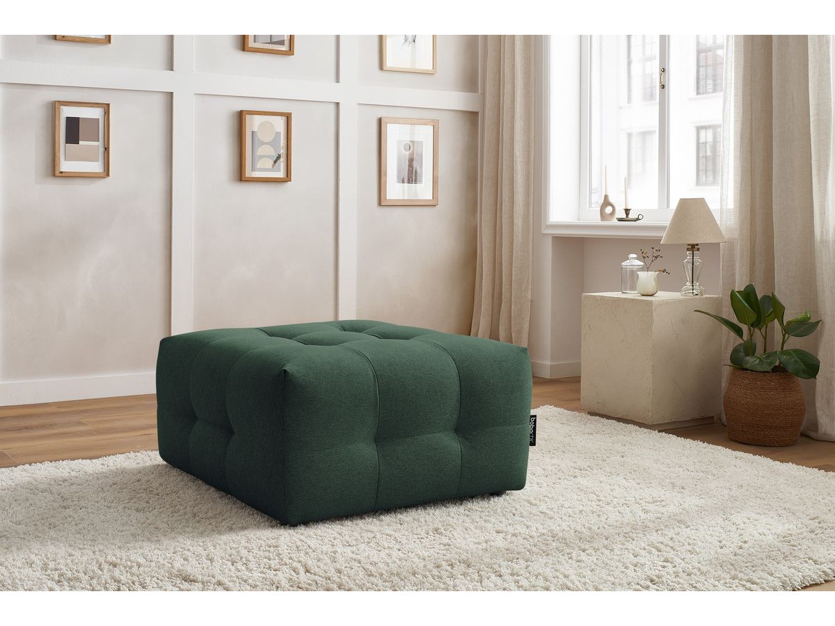 Pouf pour canapé modulable KLEBER vert — vue 5