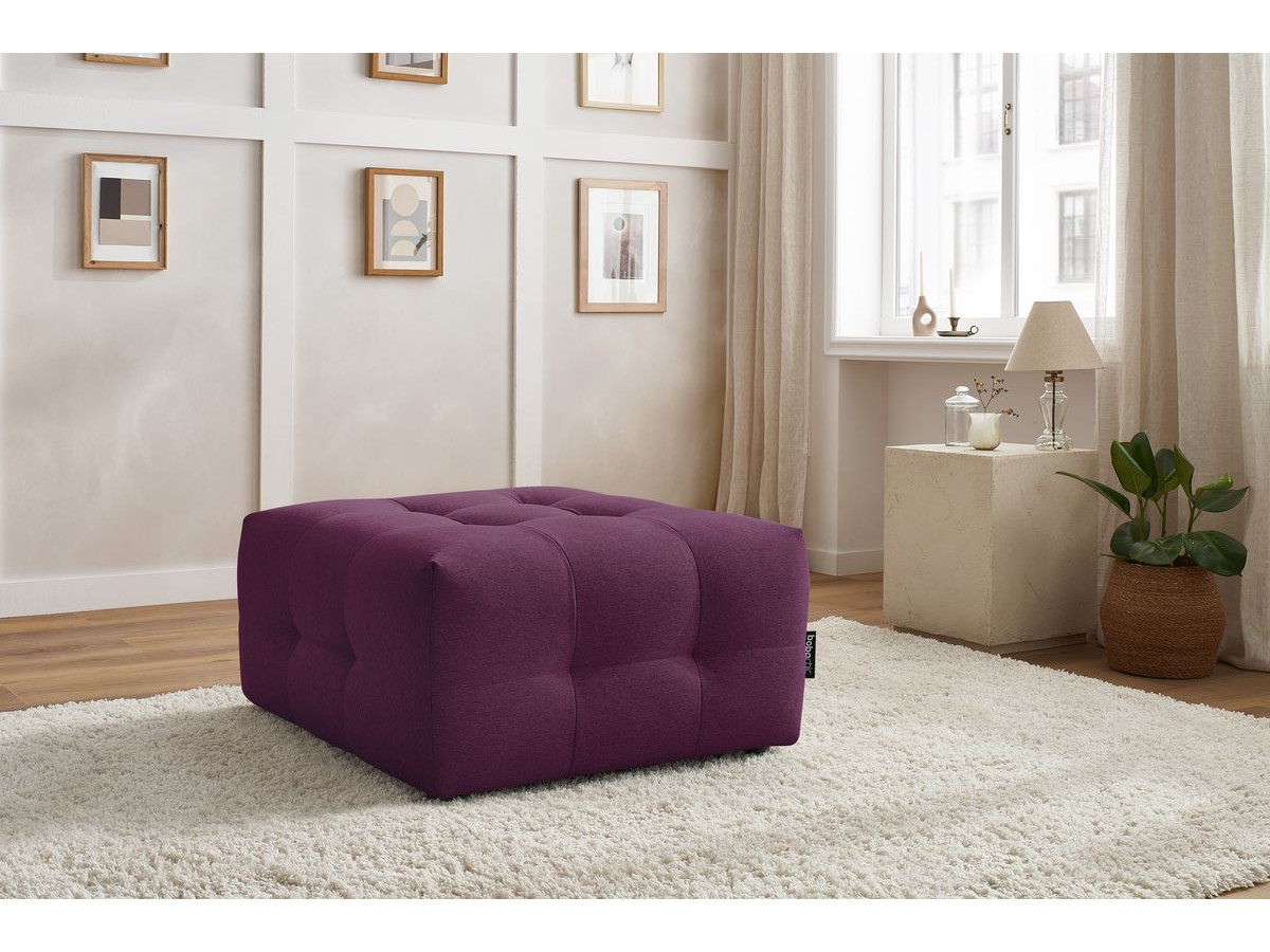 Pouf pour canapé modulable KLEBER violet — vue 5