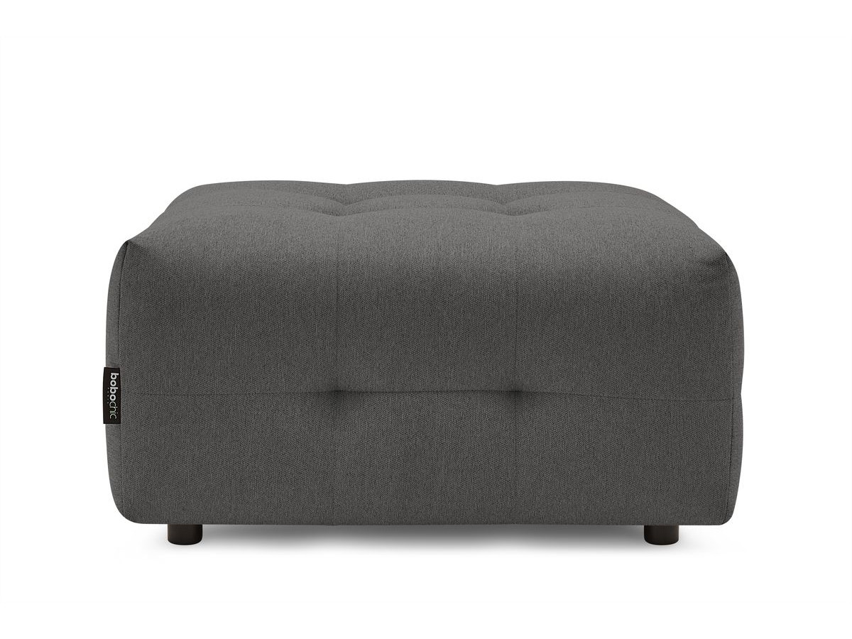 Pouf pour canapé modulable KLEBER gris foncé — vue 6