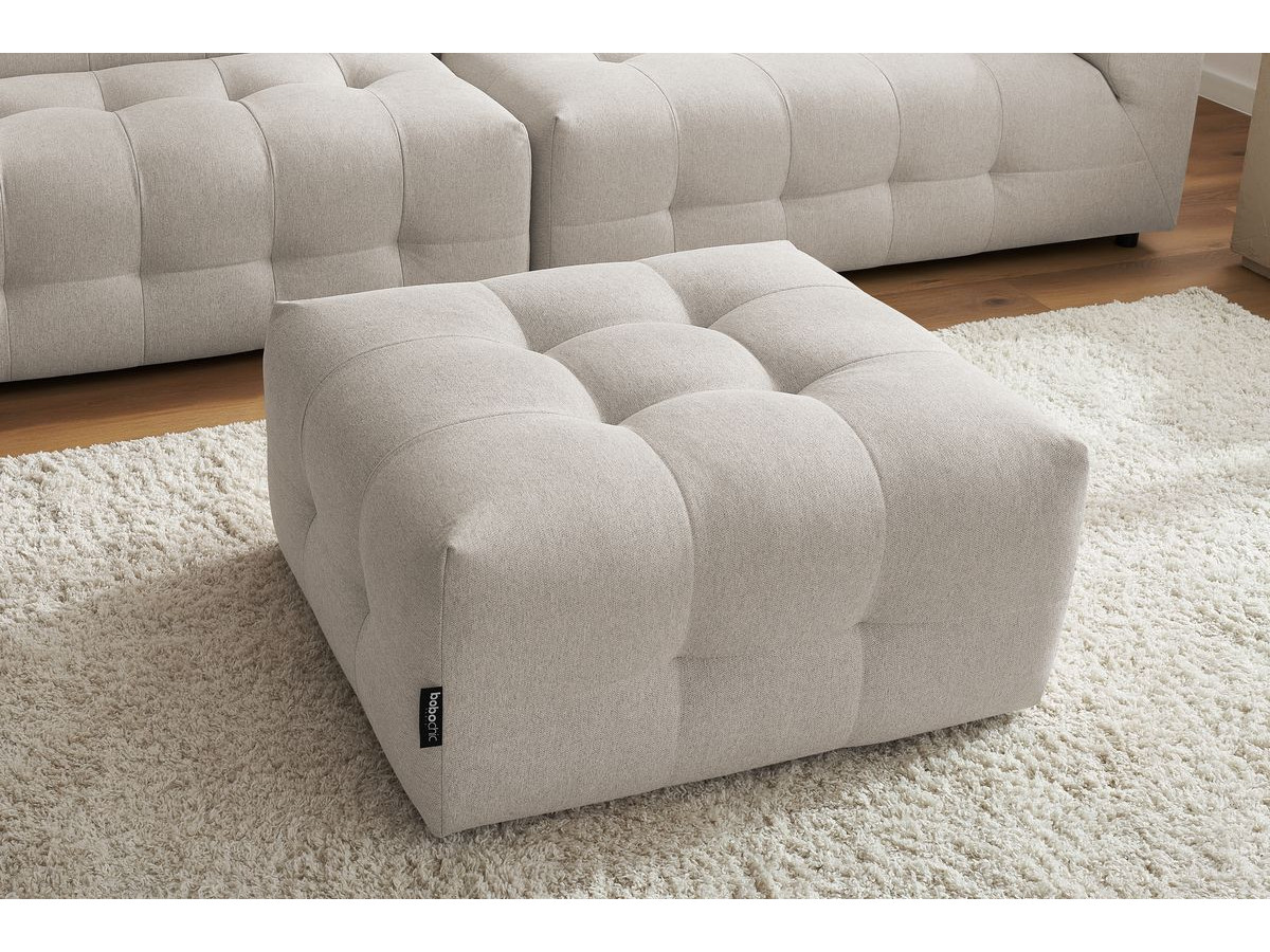 Sofa modułowa 4-osobowa nierozkładana KLEBER z pufem