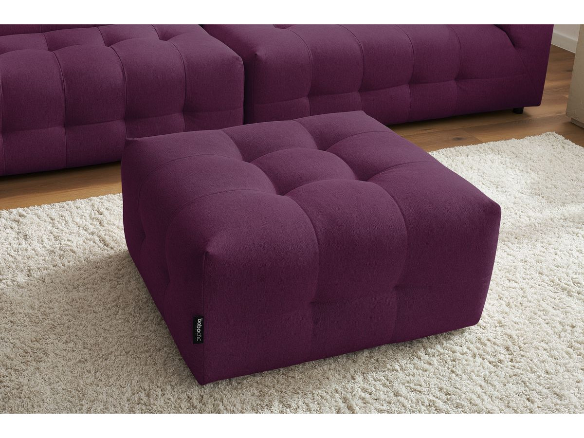 Sofa modułowa 4-osobowa nierozkładana KLEBER z pufem