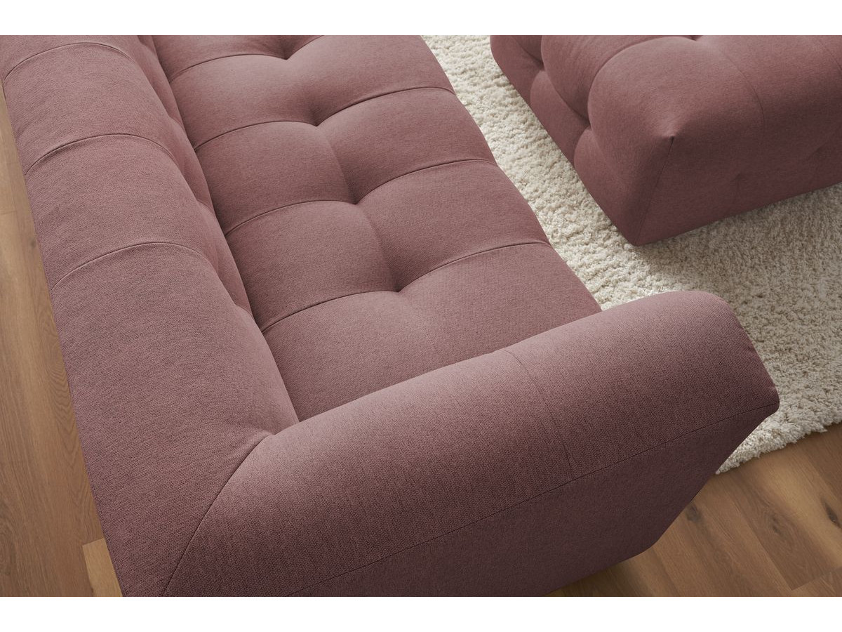 Sofa modułowa 4-osobowa nierozkładana KLEBER z pufem