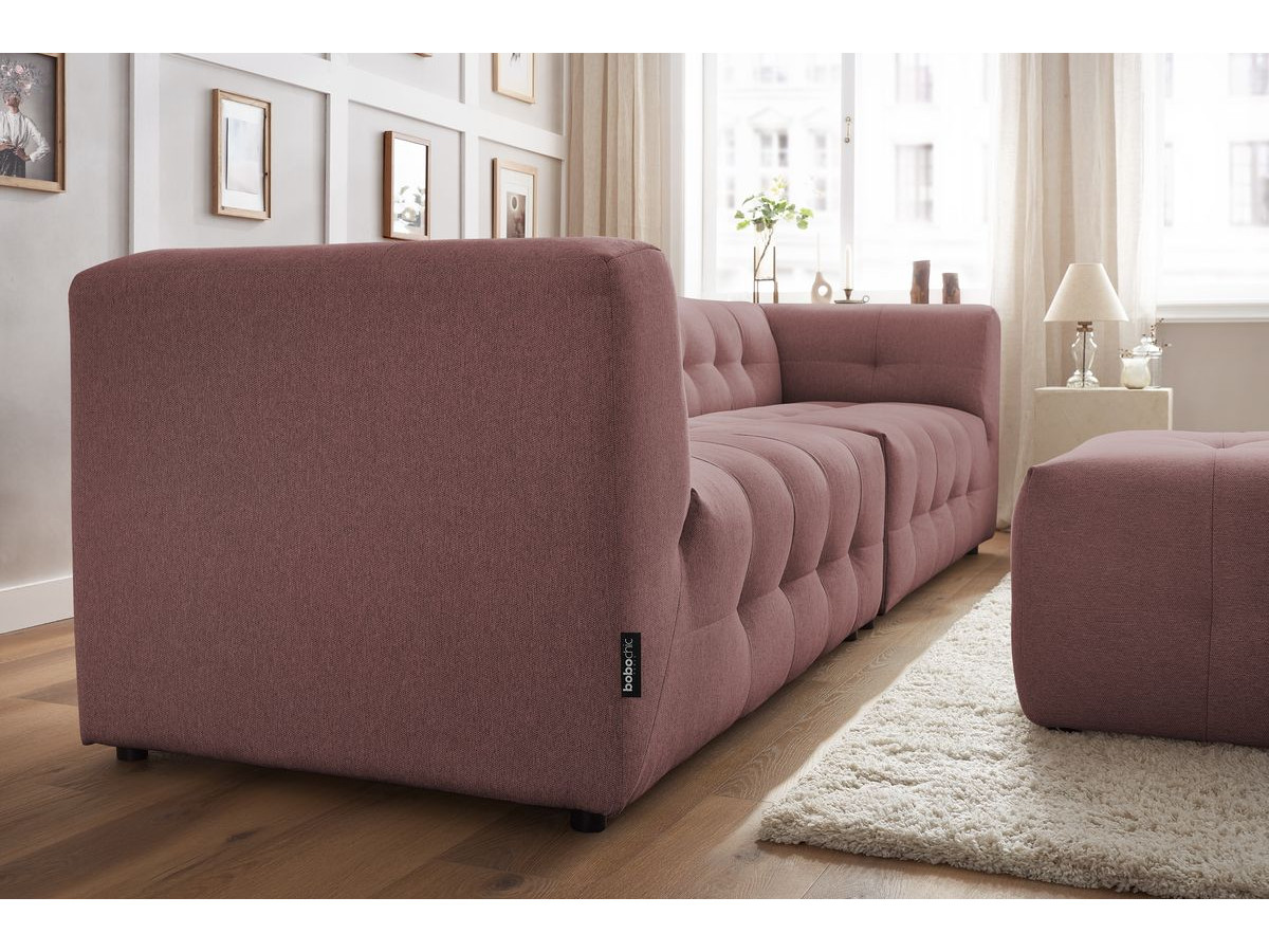 Sofa modułowa 4-osobowa nierozkładana KLEBER z pufem