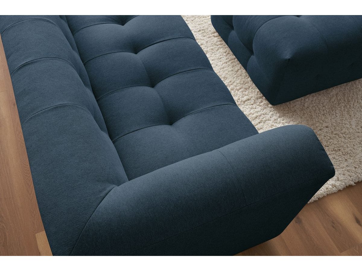 Sofa modułowa 4-osobowa nierozkładana KLEBER z pufem