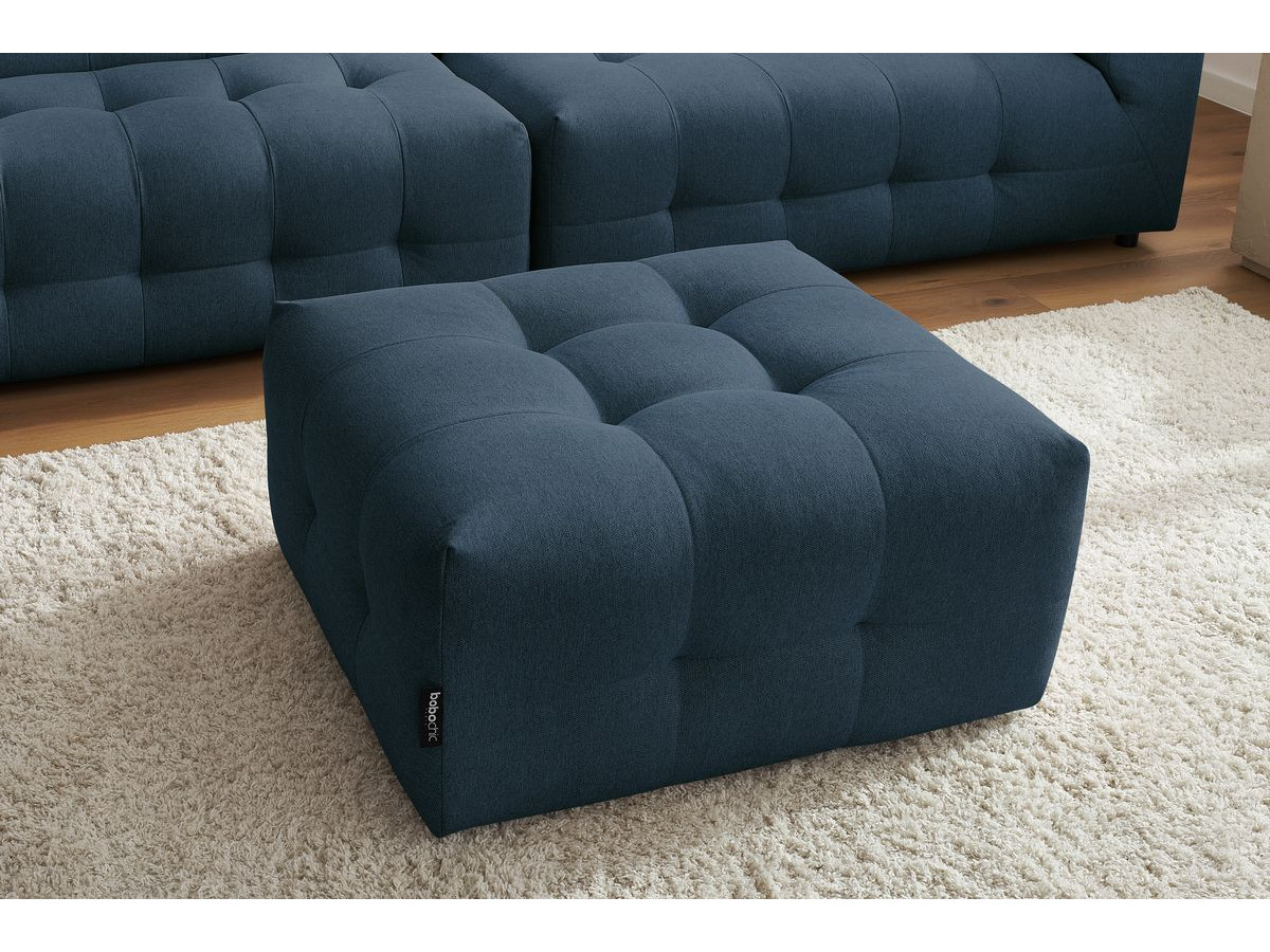 Sofa modułowa 4-osobowa nierozkładana KLEBER z pufem