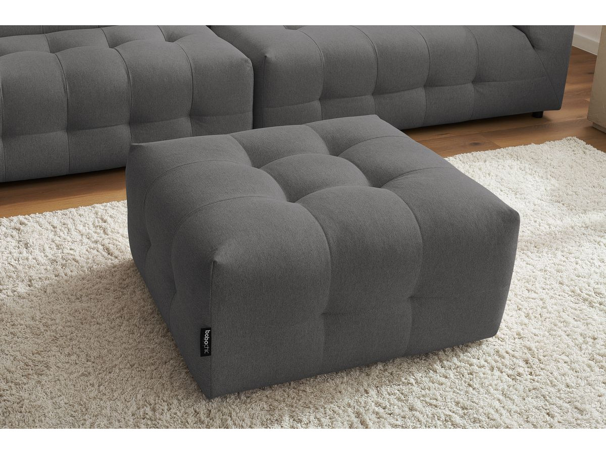 Sofa modułowa 4-osobowa nierozkładana KLEBER z pufem