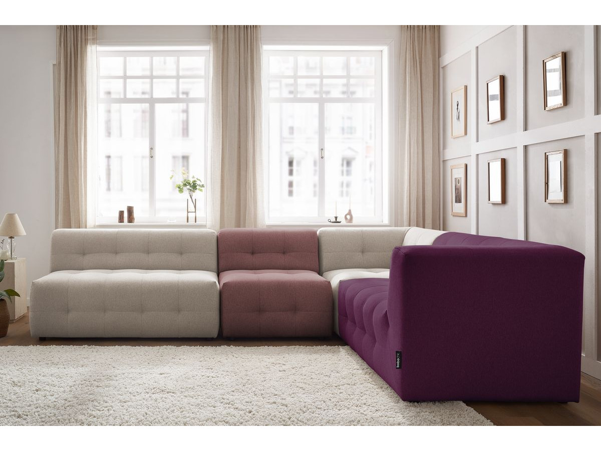 Canapé d'angle modulable KLEBER multicolore — vue 5