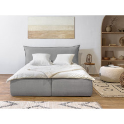 Łóżko ze skrzynią JADE z efektem pillow top