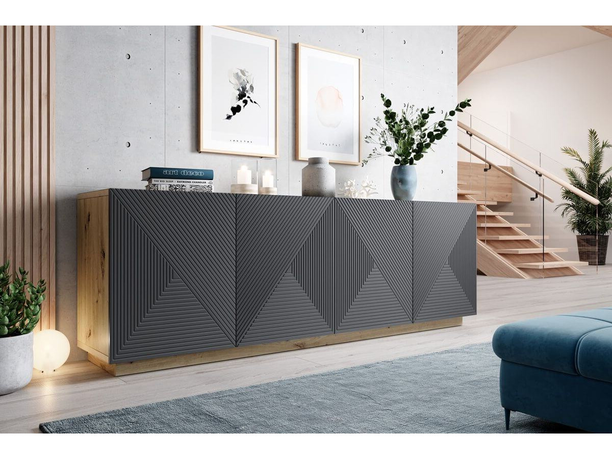 ALICE 4-deurs dressoir 200 cm