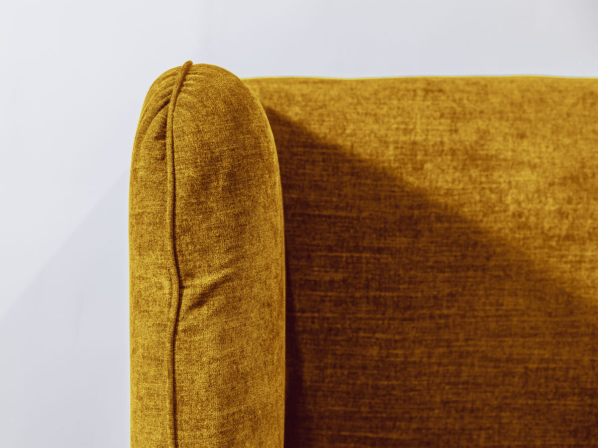 LOUISE opbergbed met gestoffeerd hoofdeinde