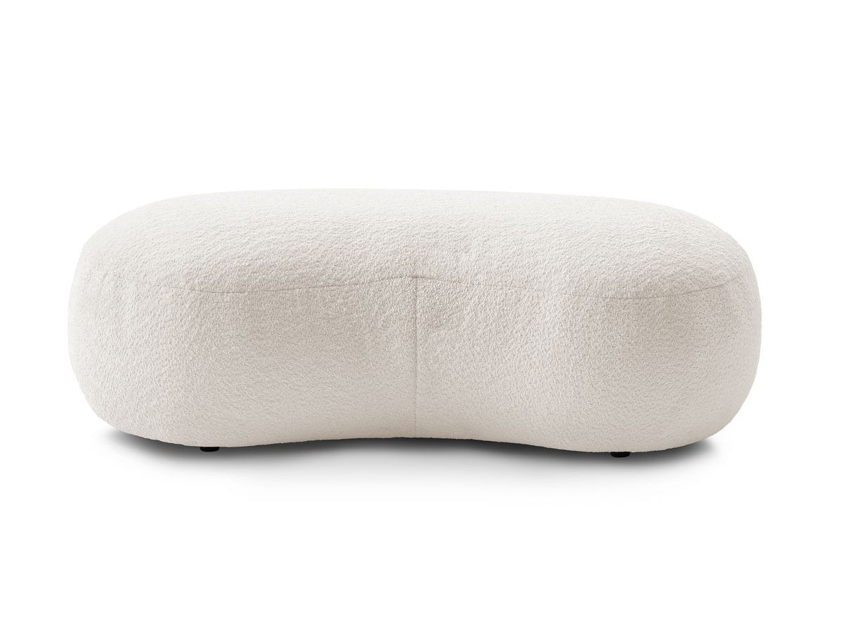 Pouf SAINT-GERMAIN tissu bouclette