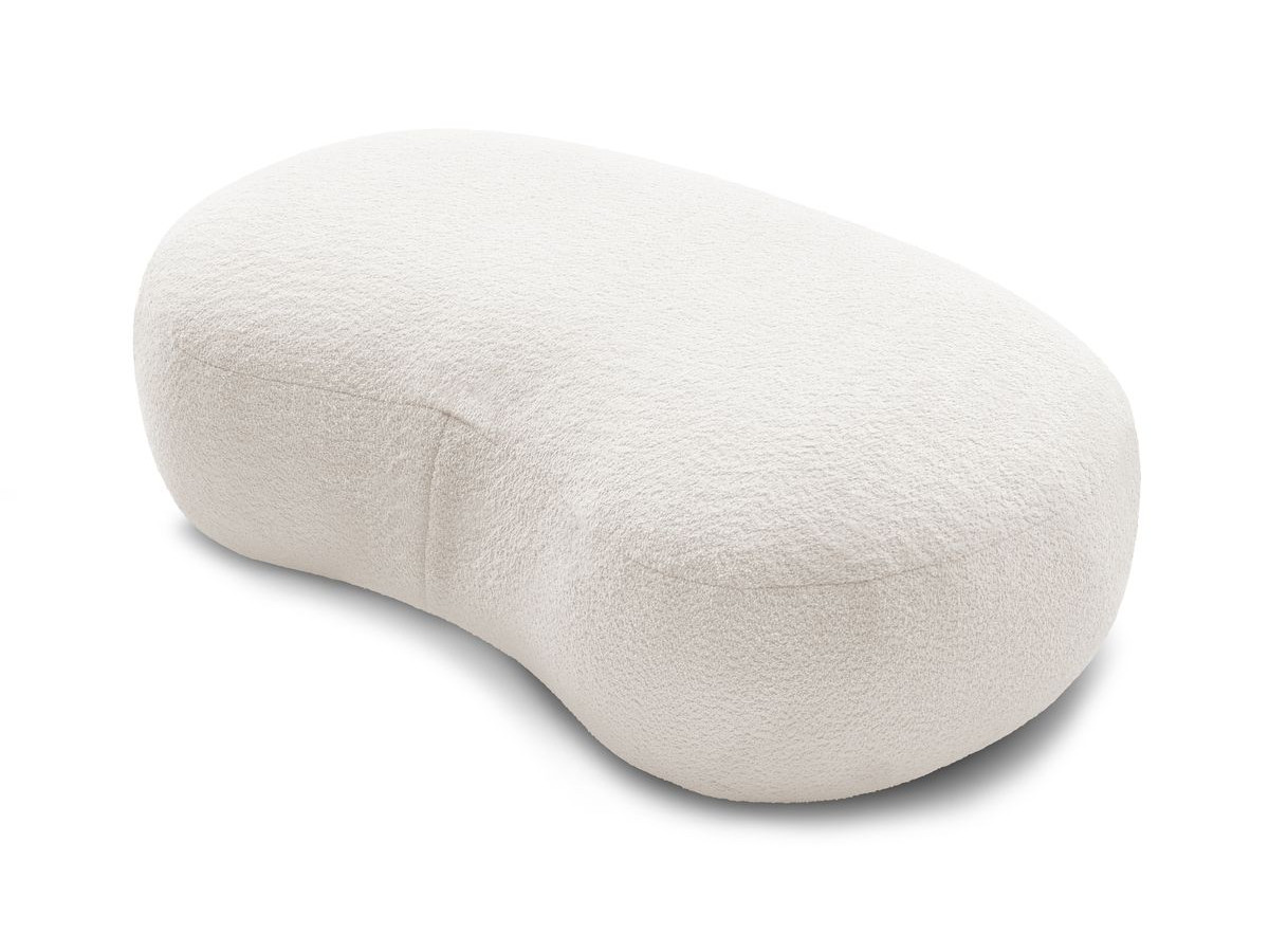 Pouf SAINT-GERMAIN tissu bouclette
