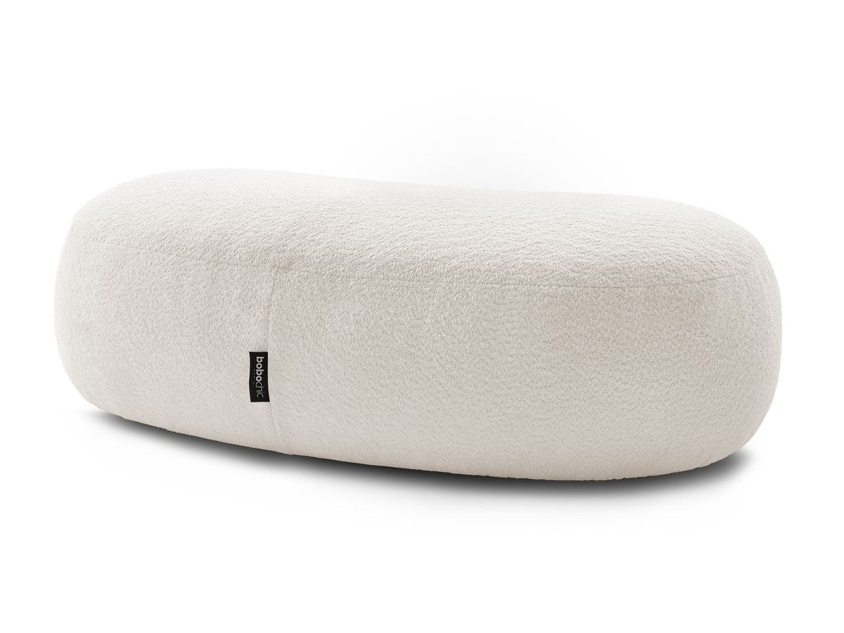 Pouf SAINT-GERMAIN tissu bouclette