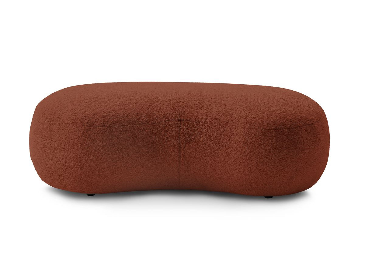 Pouf SAINT-GERMAIN tissu bouclette