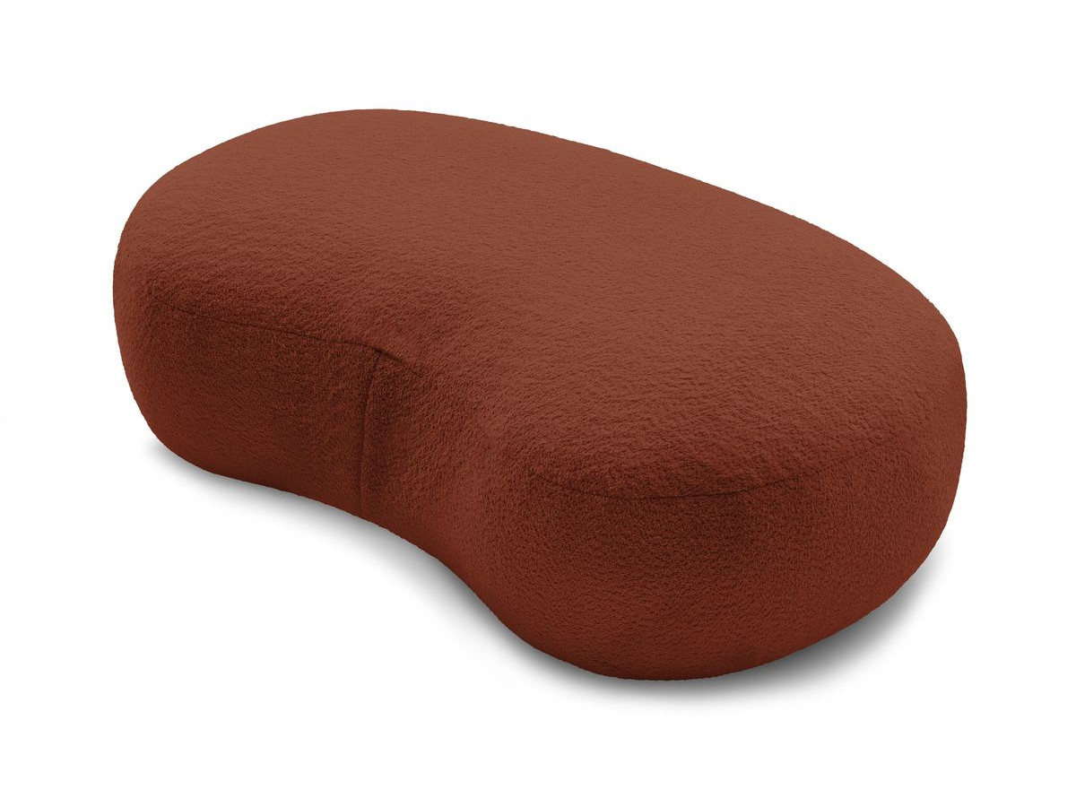 Pouf SAINT-GERMAIN tissu bouclette