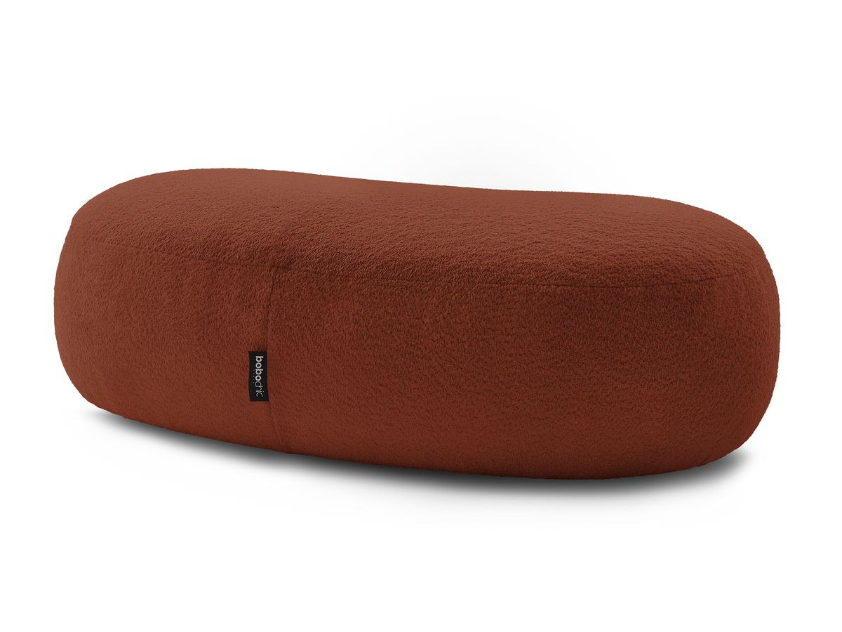 Pouf SAINT-GERMAIN tissu bouclette