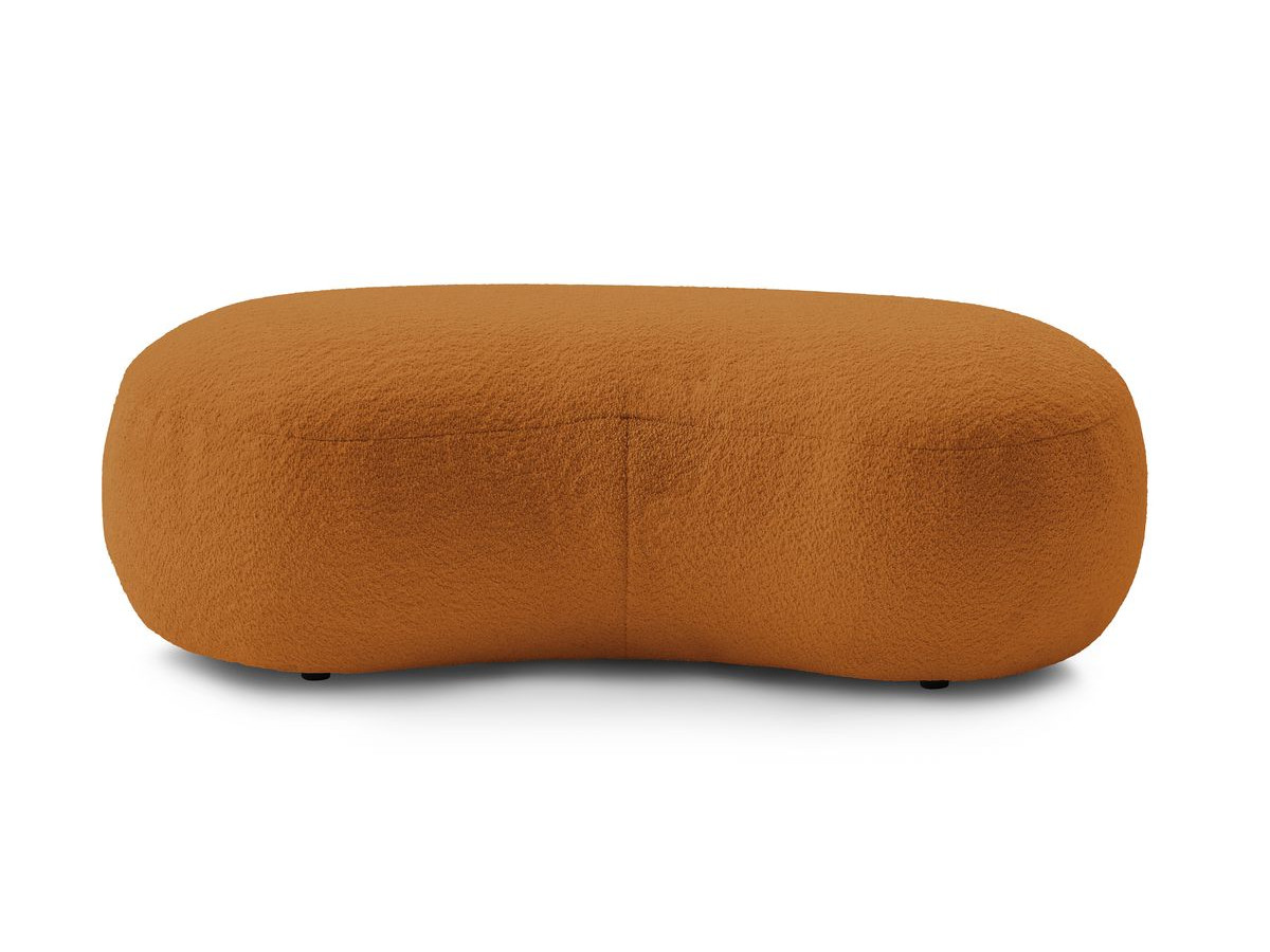 Pouf SAINT-GERMAIN tissu bouclette