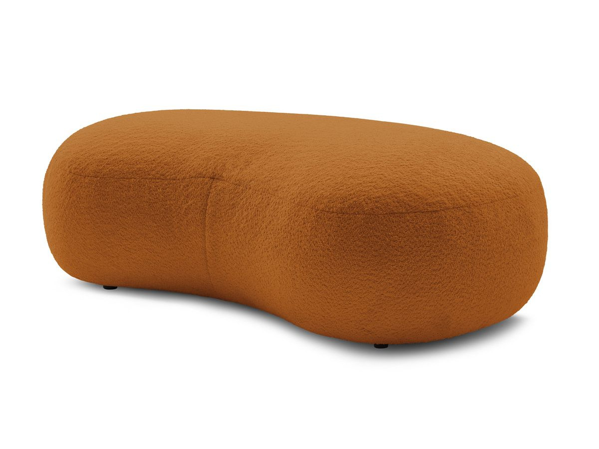 Pouf SAINT-GERMAIN tissu bouclette