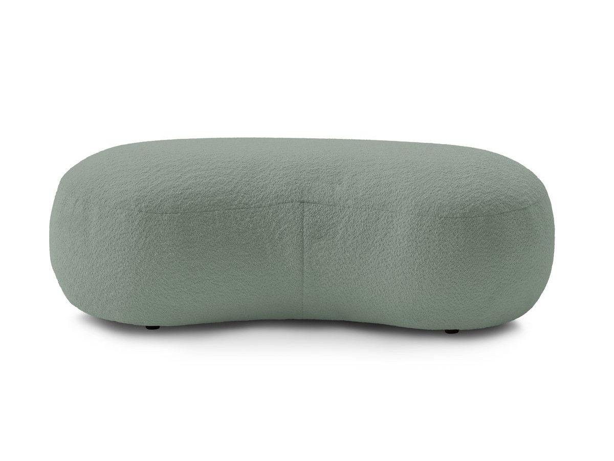 Pouf SAINT-GERMAIN tissu bouclette