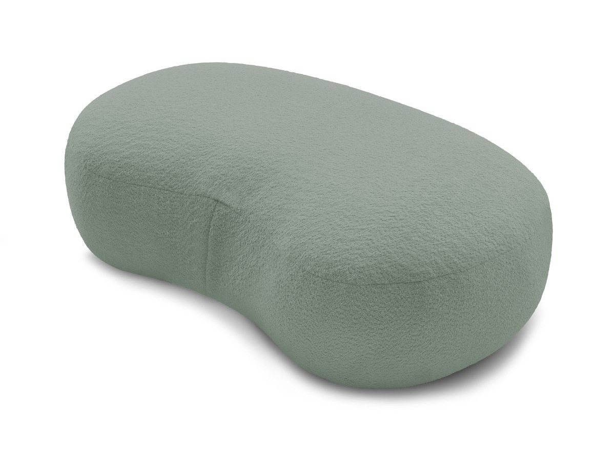 Pouf SAINT-GERMAIN tissu bouclette