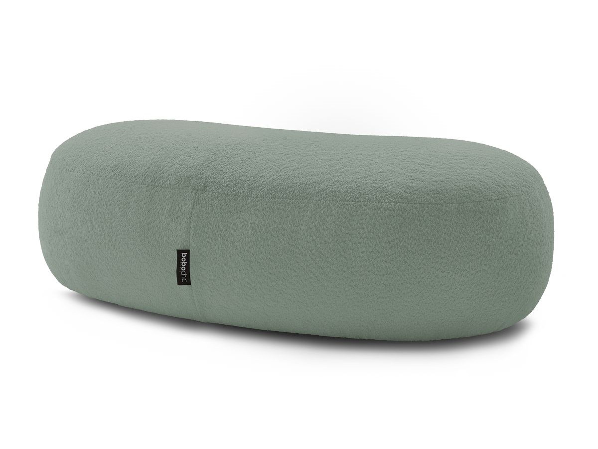 Pouf SAINT-GERMAIN tissu bouclette