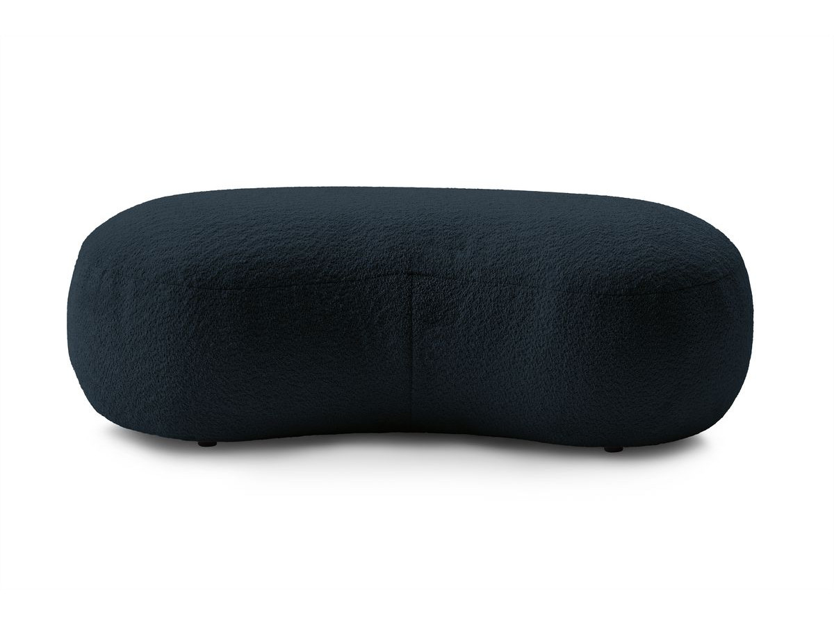 Pouf SAINT-GERMAIN tissu bouclette