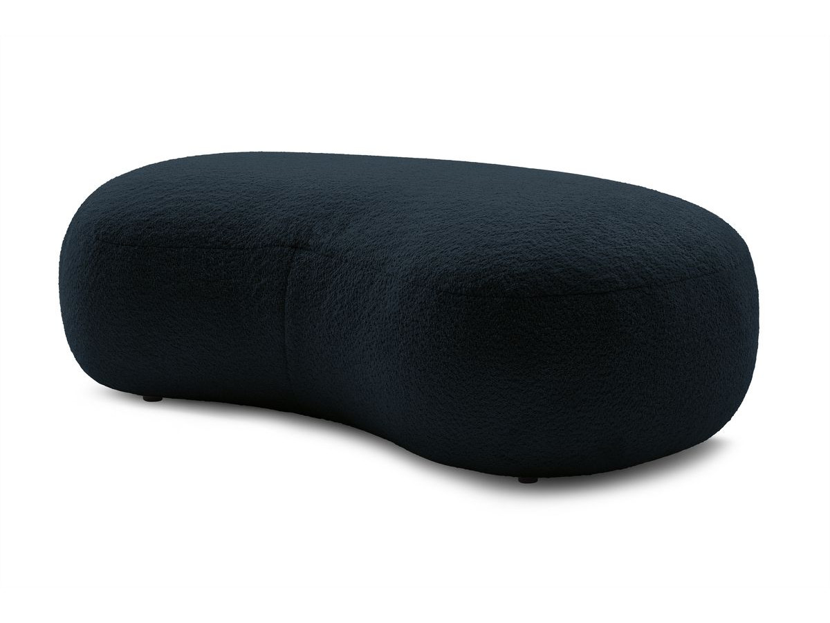 Pouf SAINT-GERMAIN tissu bouclette