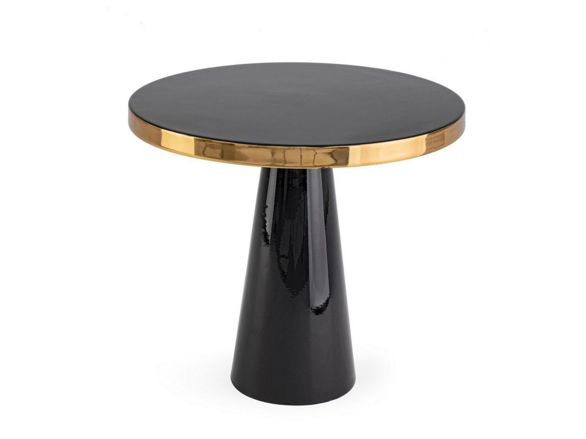 Table basse APOLLINAIRE acier noir