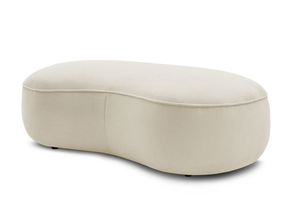 Pouf SAINT-GERMAIN tissu texturé