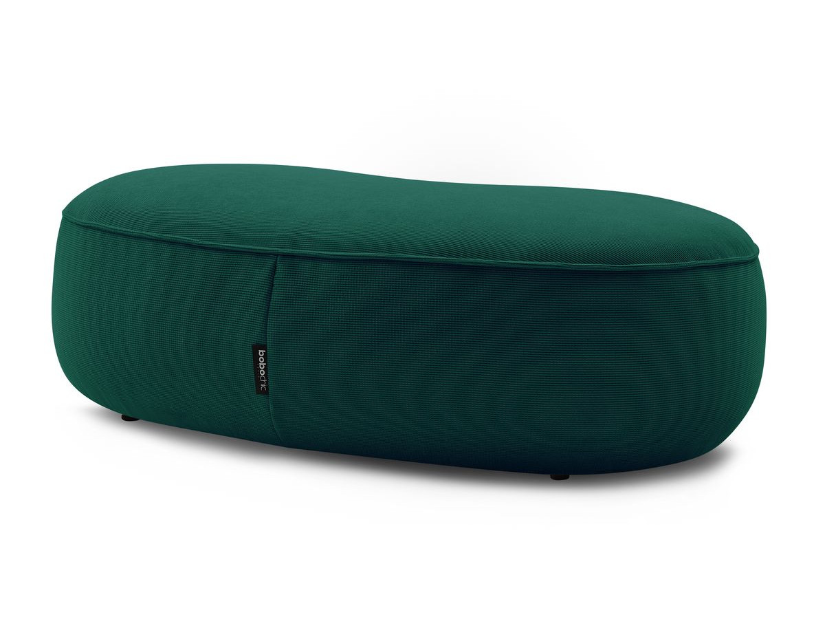 Pouf SAINT-GERMAIN tissu texturé