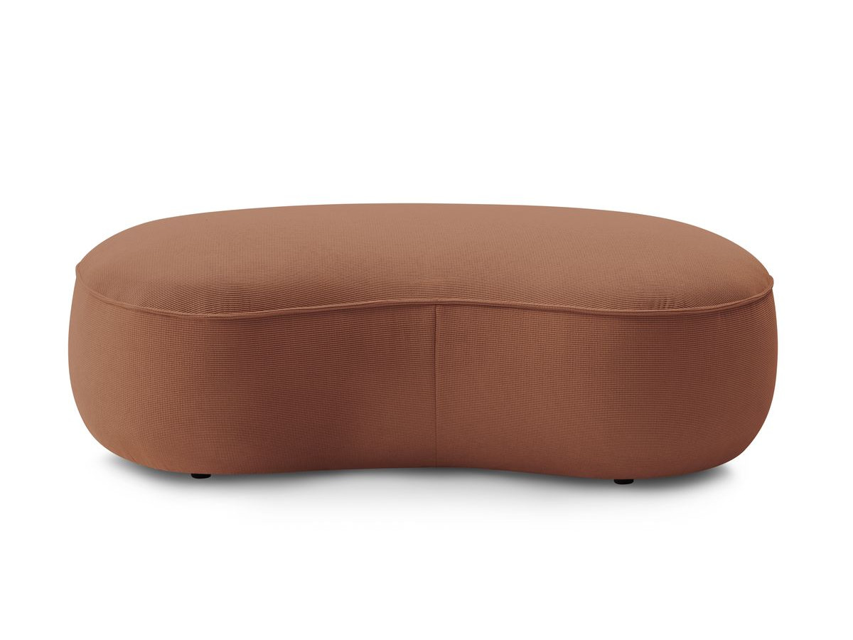 Pouf SAINT-GERMAIN tissu texturé