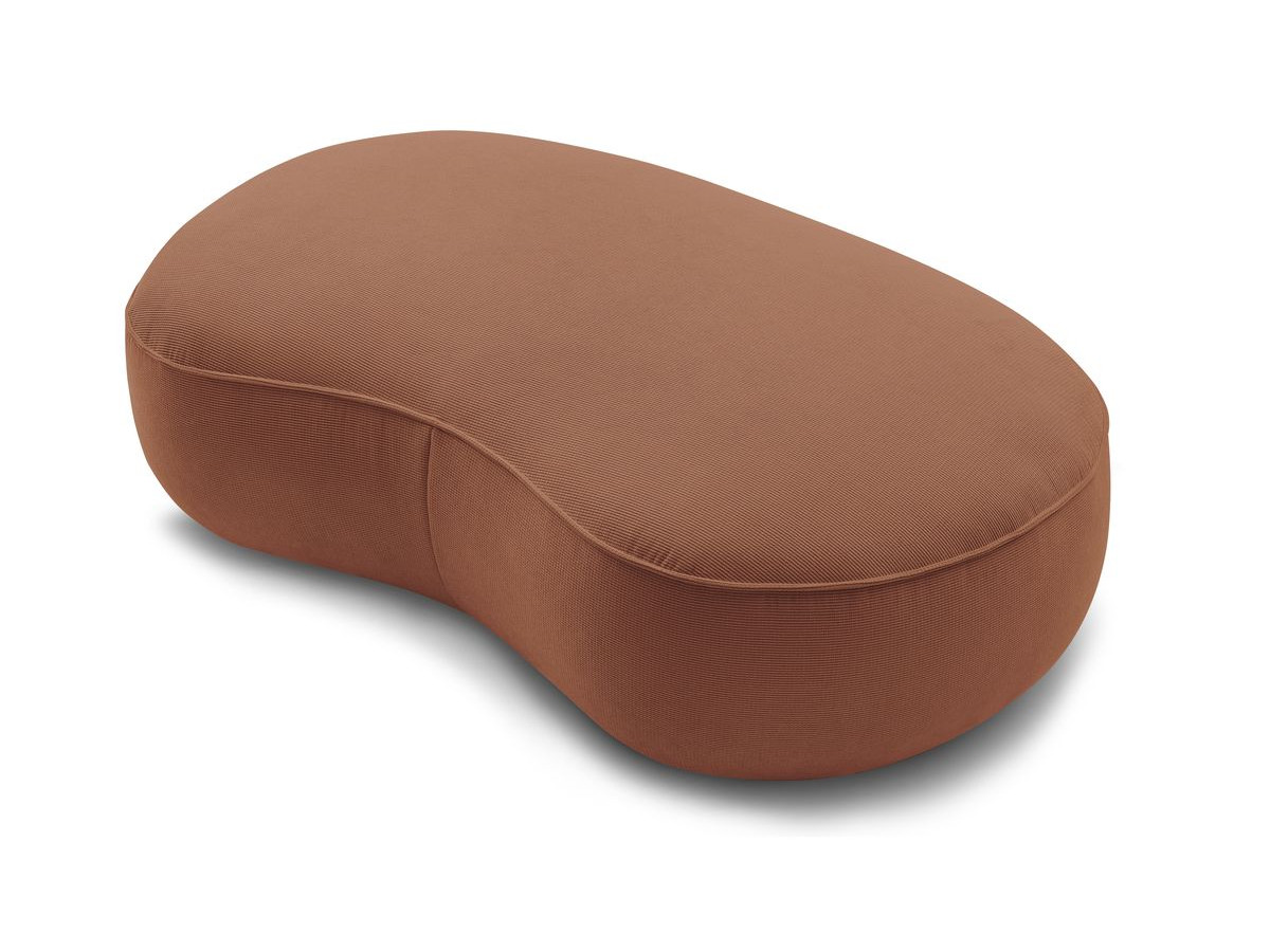 Pouf SAINT-GERMAIN tissu texturé