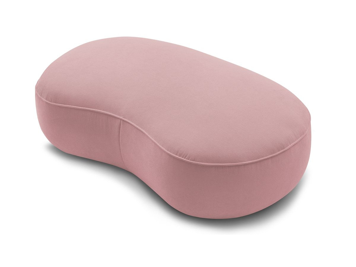 Pouf SAINT-GERMAIN tissu texturé
