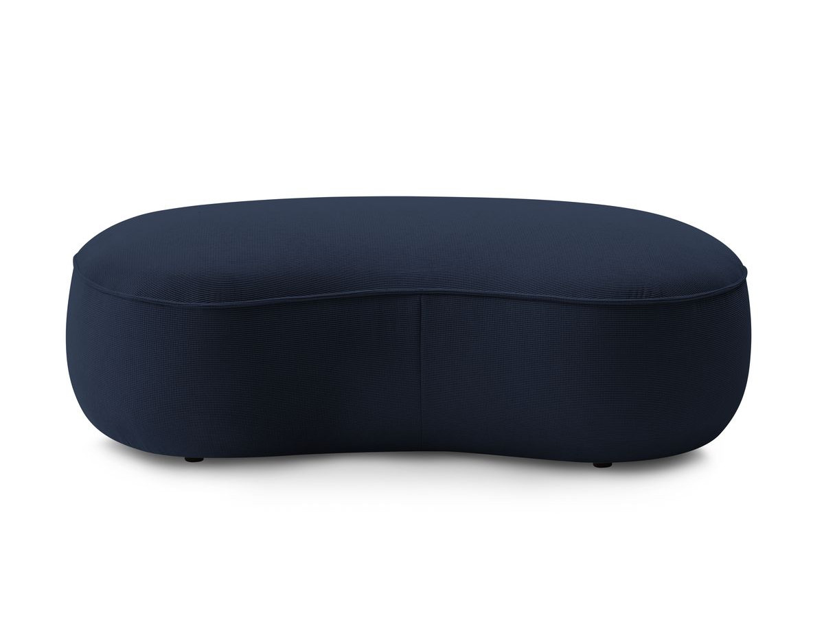 Pouf SAINT-GERMAIN tissu texturé