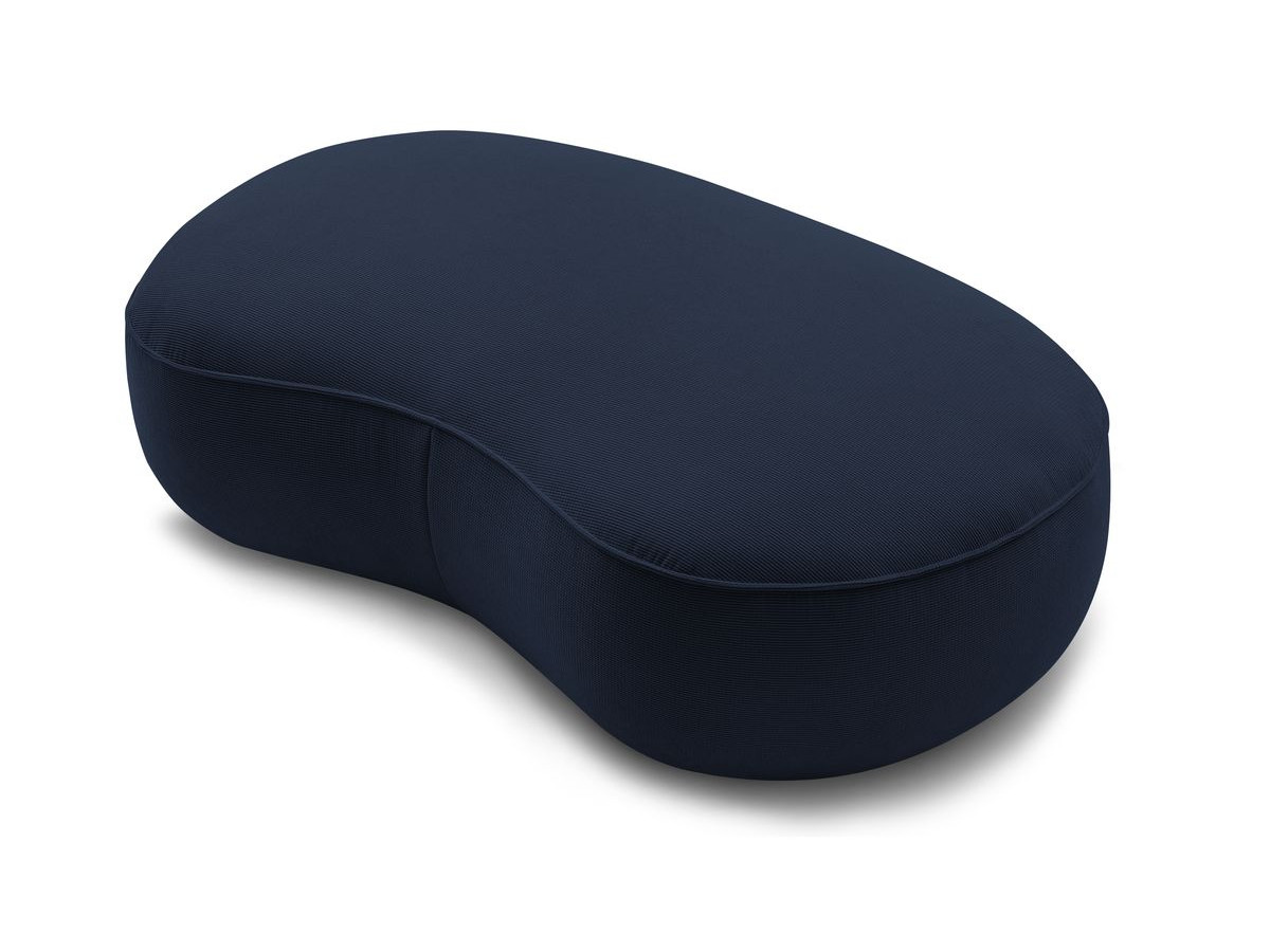 Pouf SAINT-GERMAIN tissu texturé