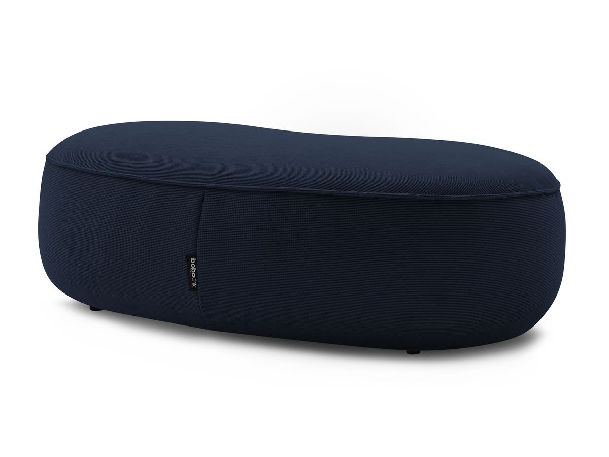 Pouf SAINT-GERMAIN tissu texturé