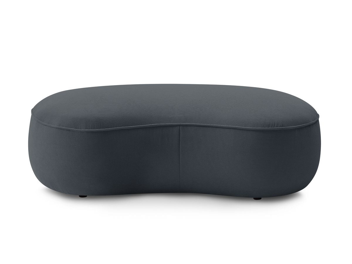 Pouf SAINT-GERMAIN tissu texturé