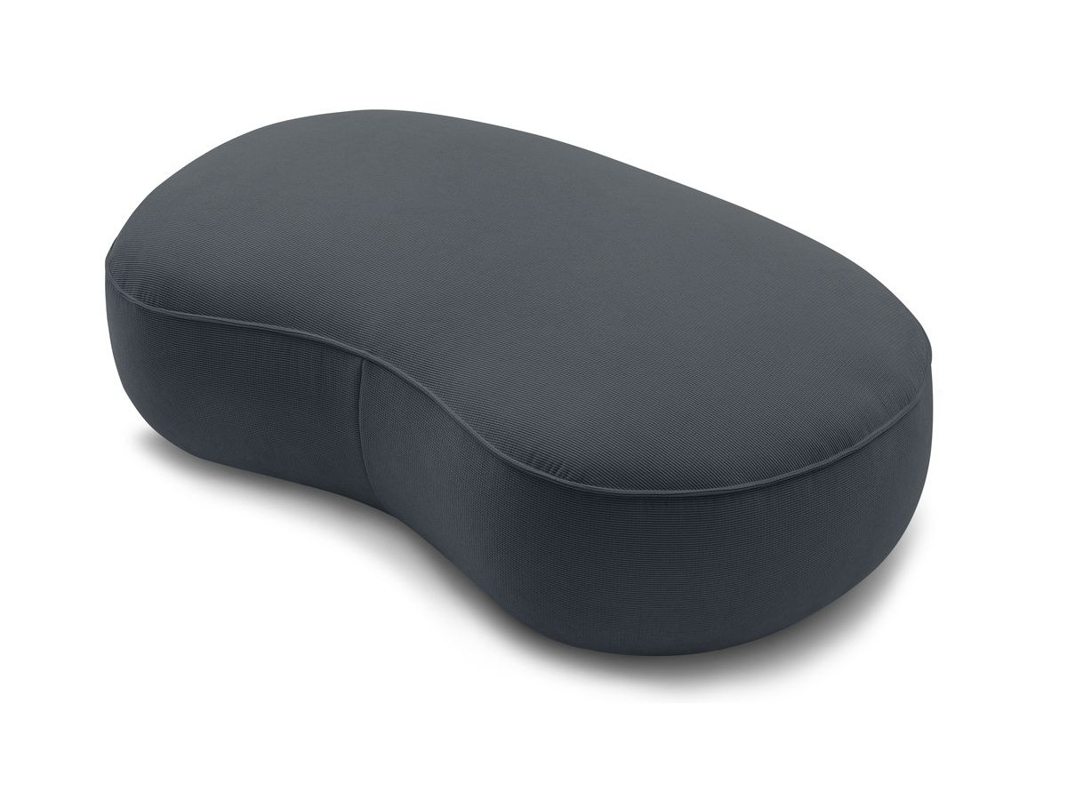Pouf SAINT-GERMAIN tissu texturé