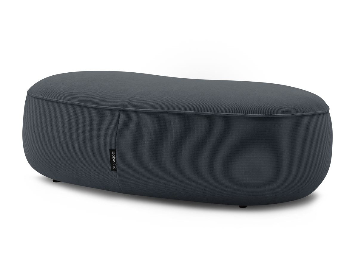 Pouf SAINT-GERMAIN tissu texturé