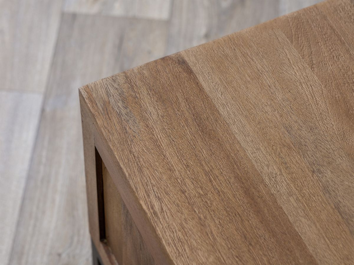 BERGERAC TV-meubel 200 cm Massief mangohout