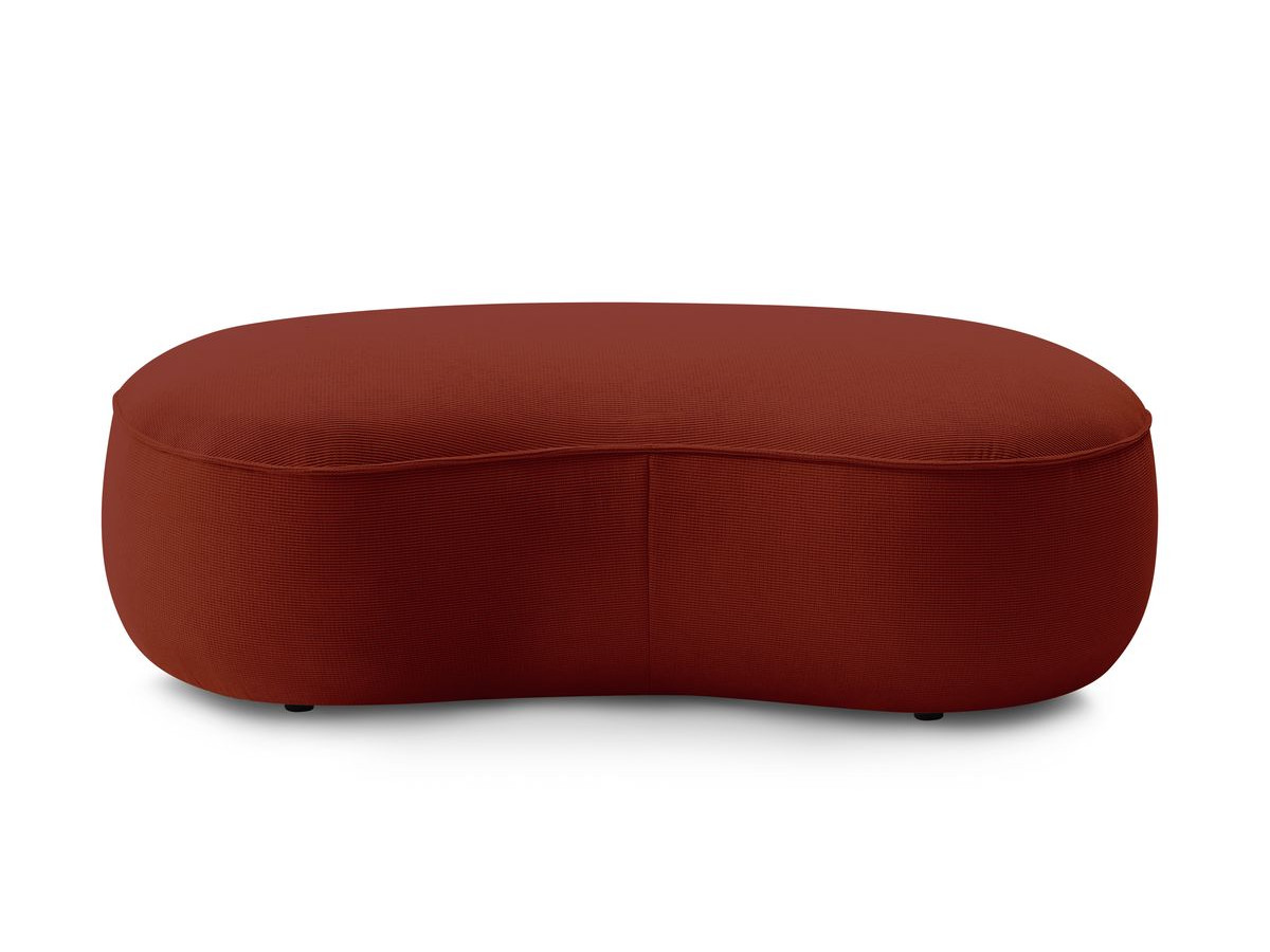 Pouf SAINT-GERMAIN tissu texturé