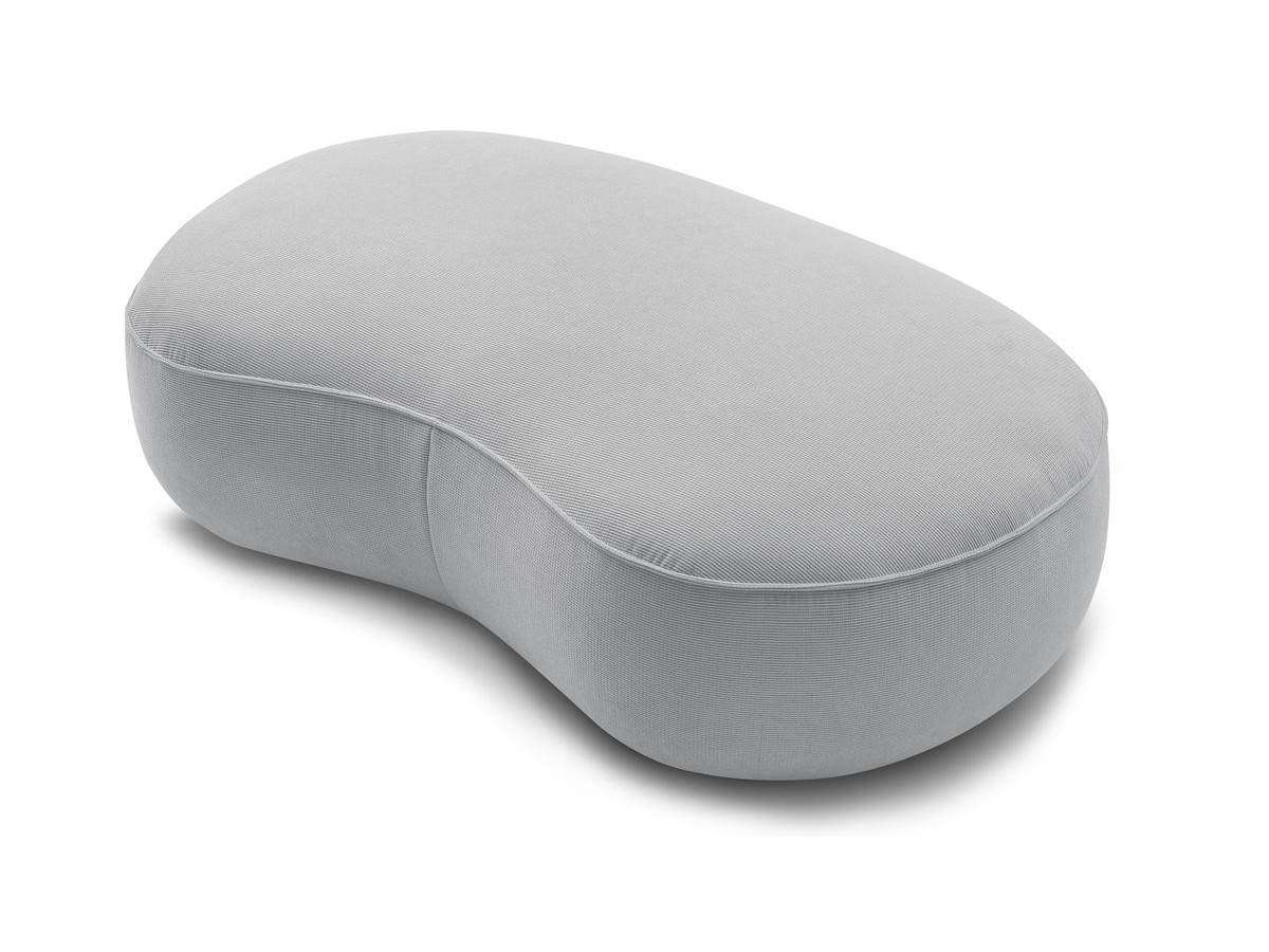 Pouf SAINT-GERMAIN tissu texturé