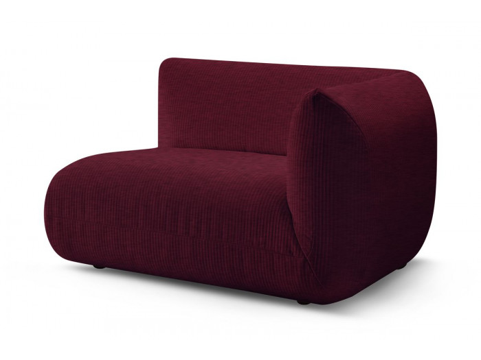 Chauffeuse 1 place avec accoudoir pour canapé modulable LECOMTE