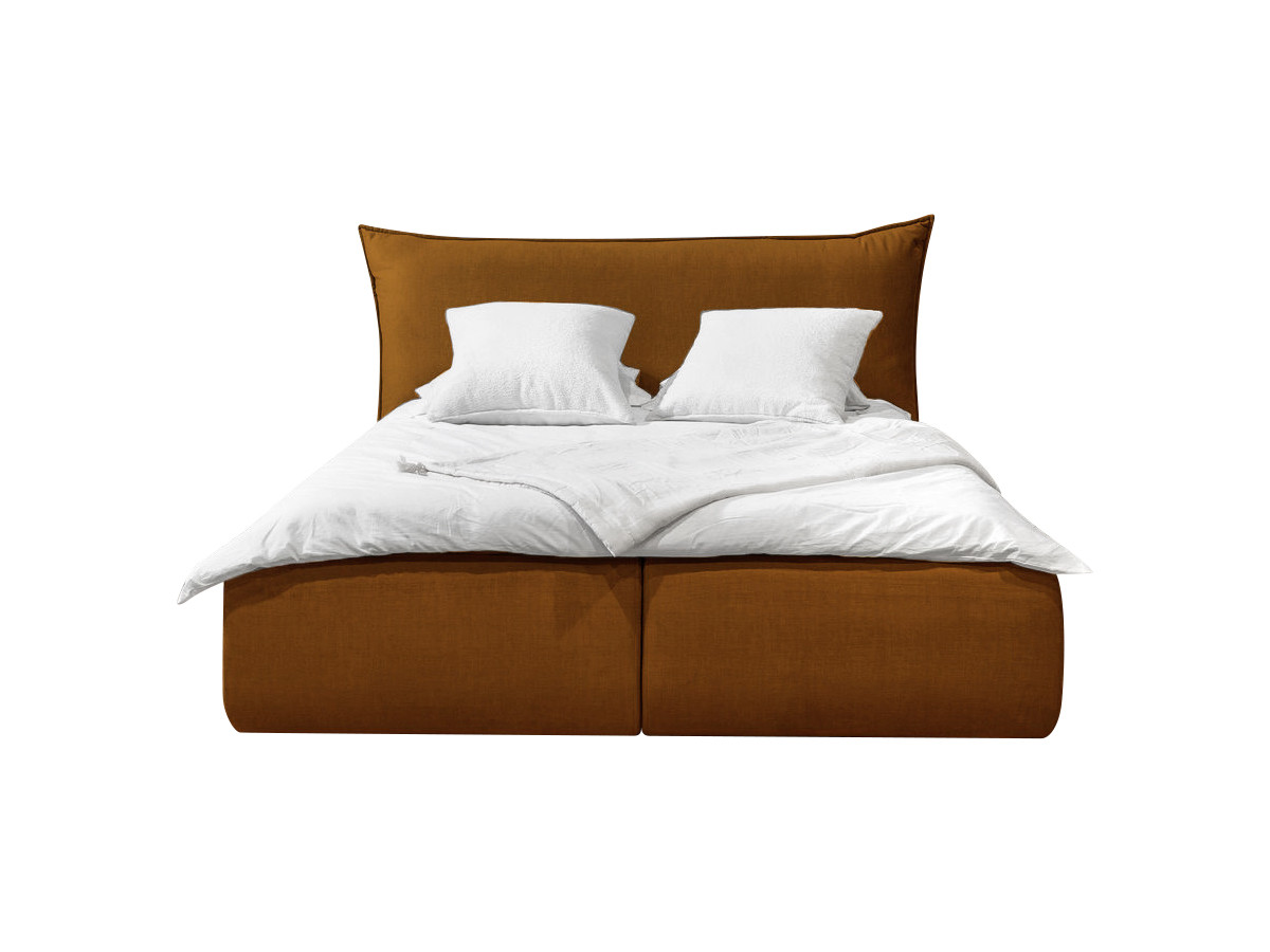 JADE opbergbed met hoofdbord met kusseneffect