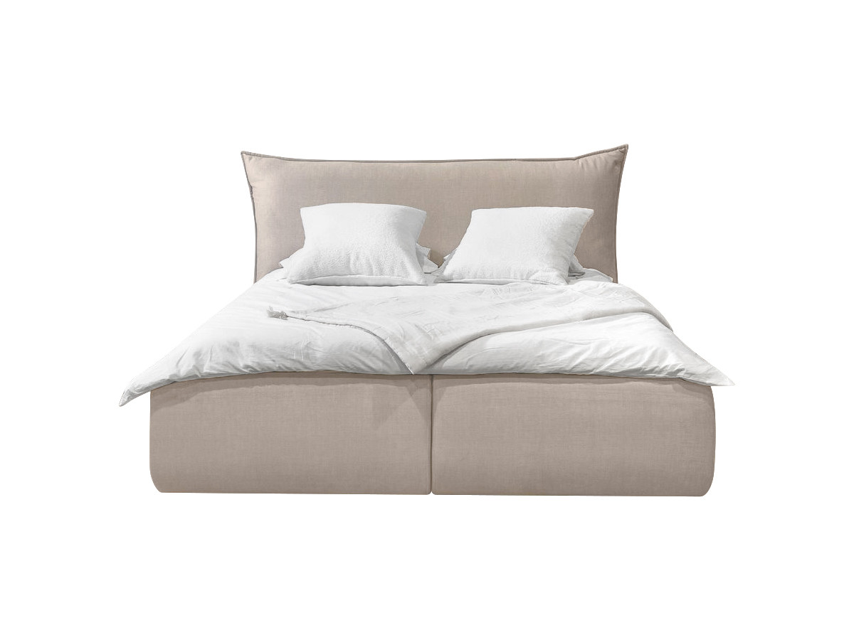 JADE opbergbed met hoofdbord met kusseneffect