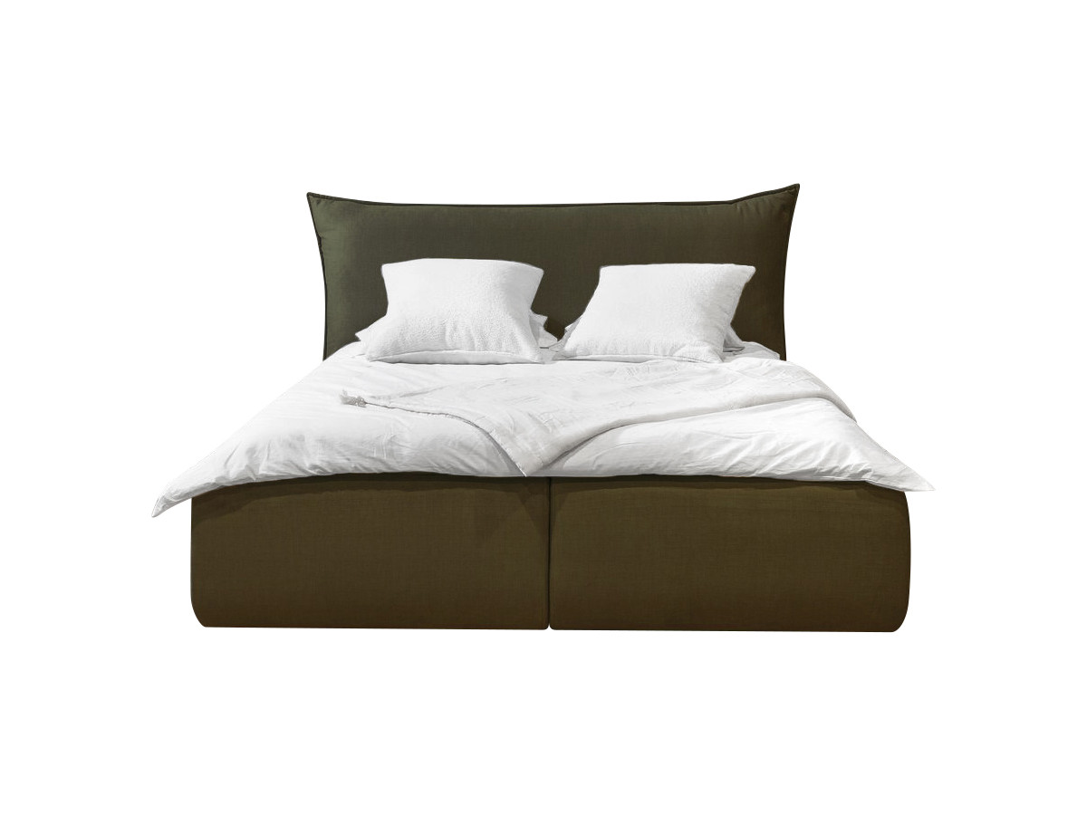 JADE opbergbed met hoofdbord met kusseneffect