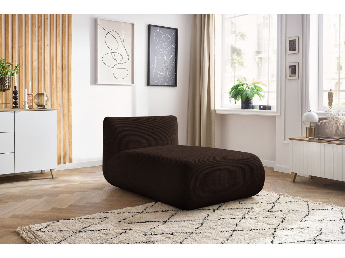 Szezlong bez podłokietnika do sofy modułowej LECOMTE
