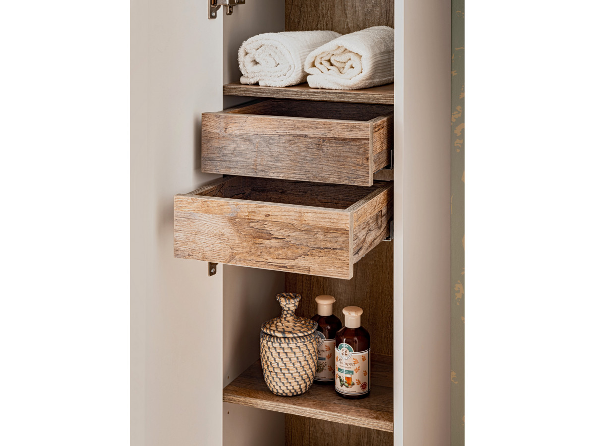 Badkamerkolom 160 cm FANNY taupe