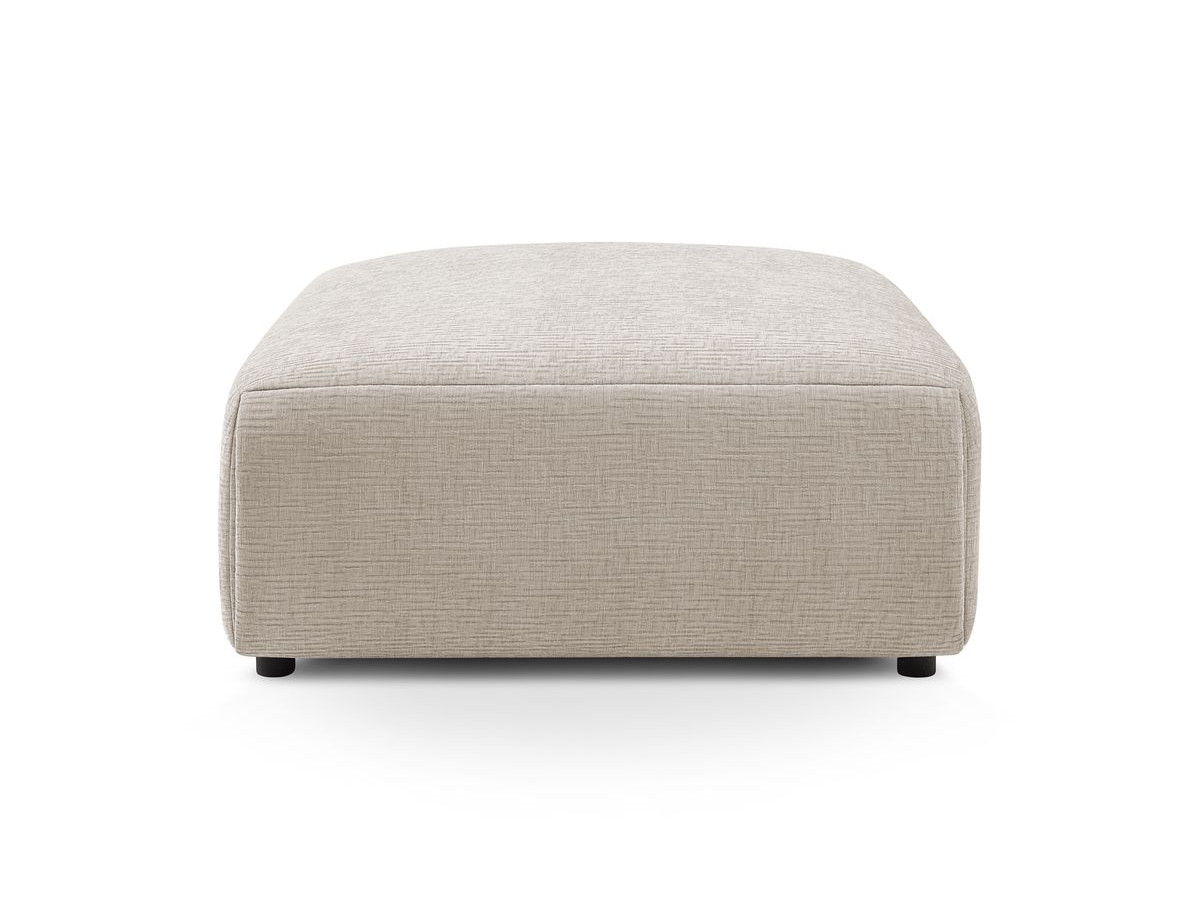 Pouf grand JEANNE tissu texturé